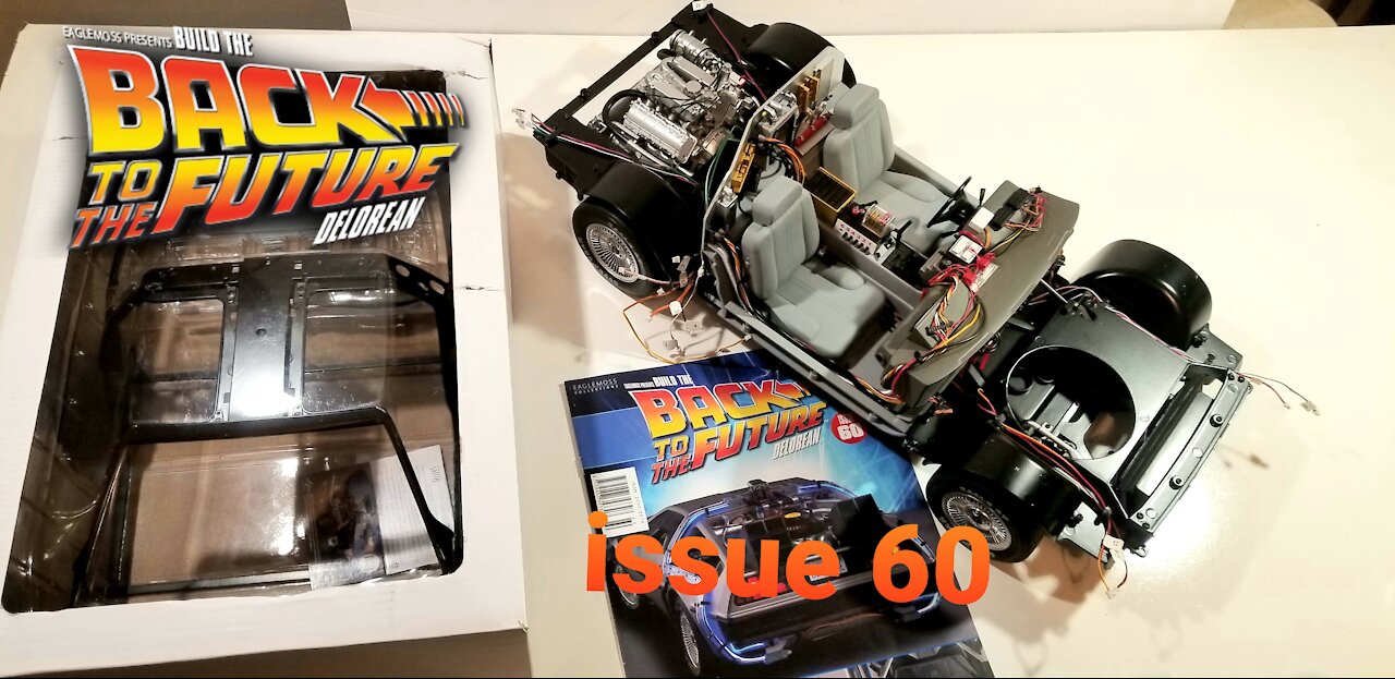 eaglemoss build the delorean issue 60