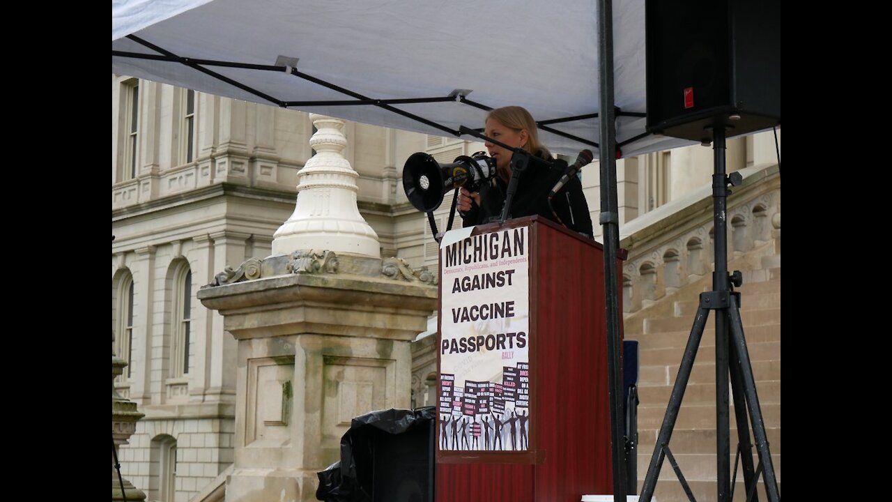 Katherine Henry speech at Michigan Against "Experimental Jab" Passports 042921