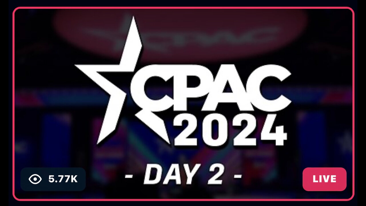 CPAC Day Two Ft. Kristi Noem, Jim Jordan, Matt Gaetz - 2/23/24
