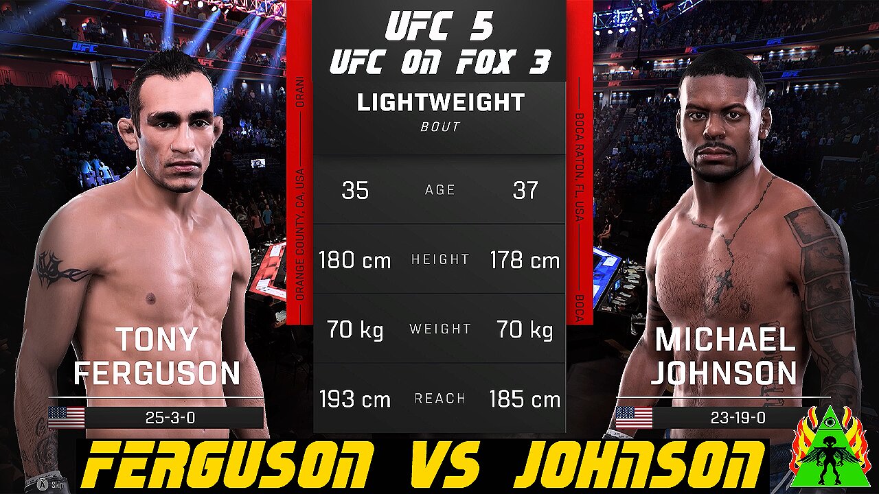 UFC 5 - FERGUSON VS JOHNSON