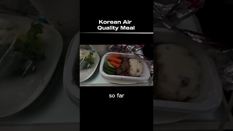 Korean Air Quality Meal #KoreanAir #travel #asia #airlines #airplane #plane #thailand