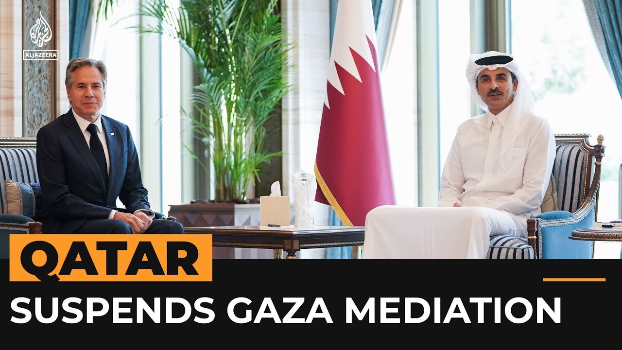 Qatar suspends Gaza mediation efforts | Al Jazeera Newsfeed