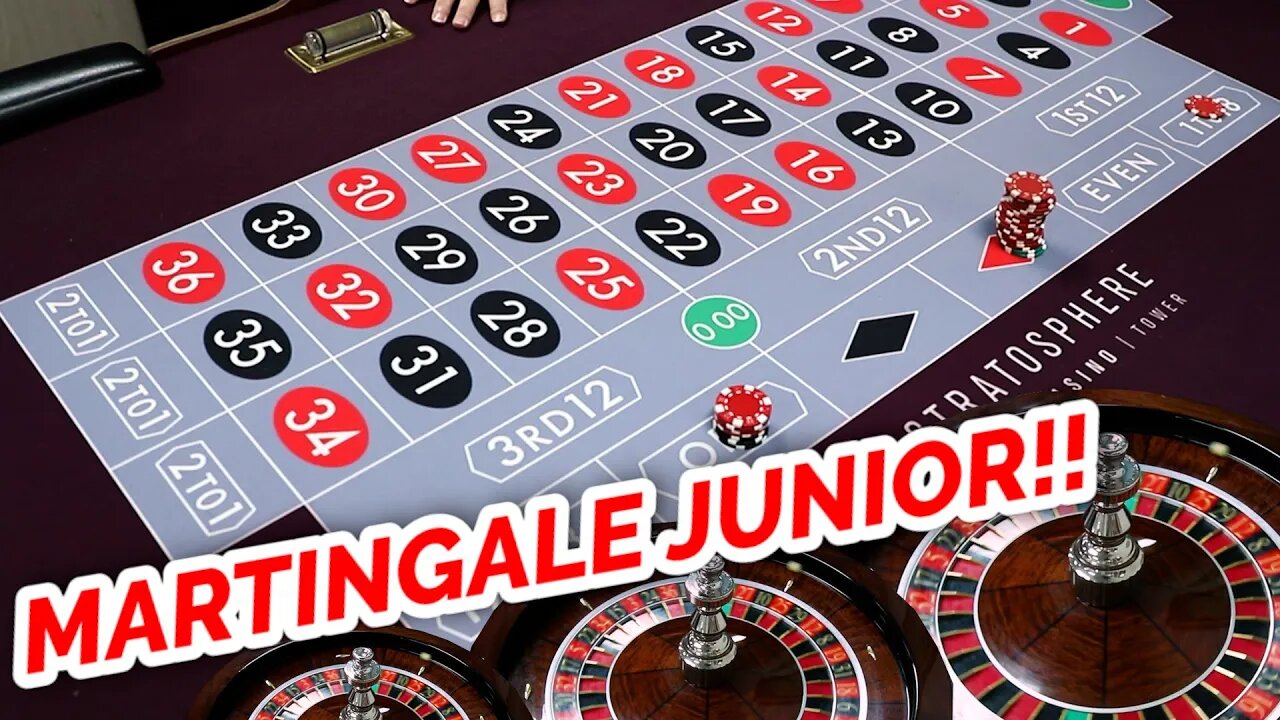 LESS RISKY - Martingale Junior Roulette System Review