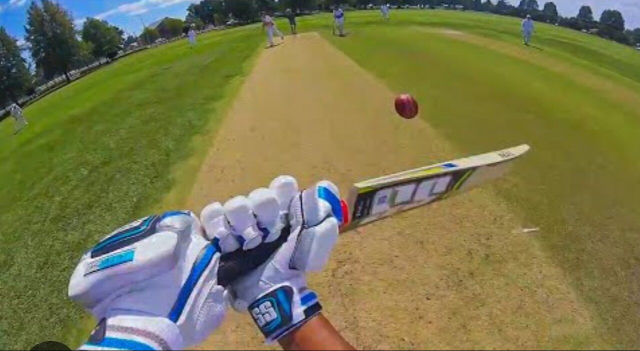 My first cricket session match in England