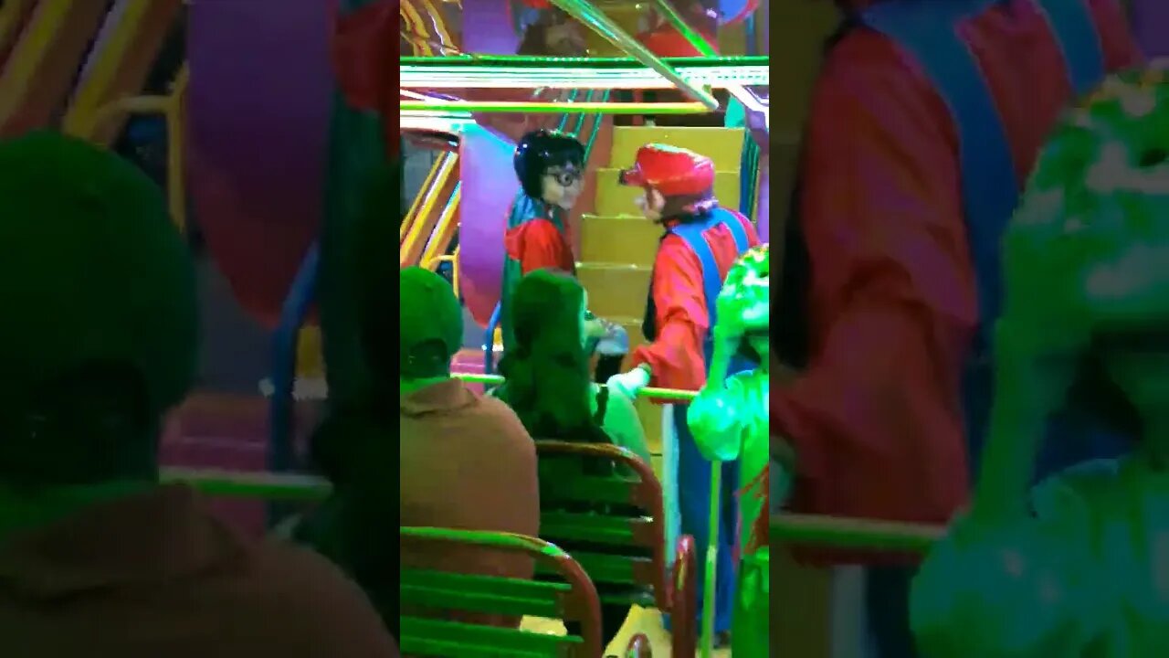EXCLUSIVO, SUPER PULOS NINJAS NA CARRETA DA ALEGRIA MATRIX, DANÇANDO FOFÃO, FOFONA E MARIO 26