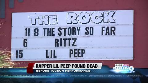 Lil Peep dies from probable Xanax overdose