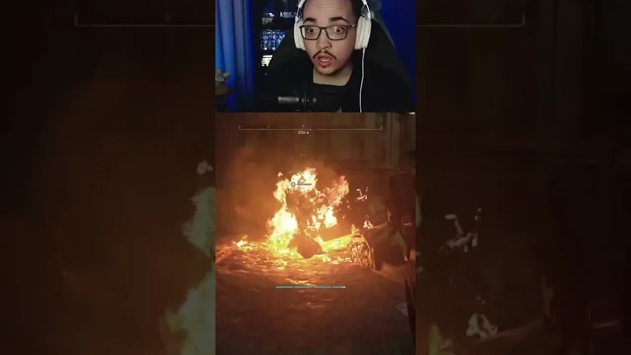 Eu taquie fogo em um bicho que pega fogo... (Dying Light 2: Stay Human)