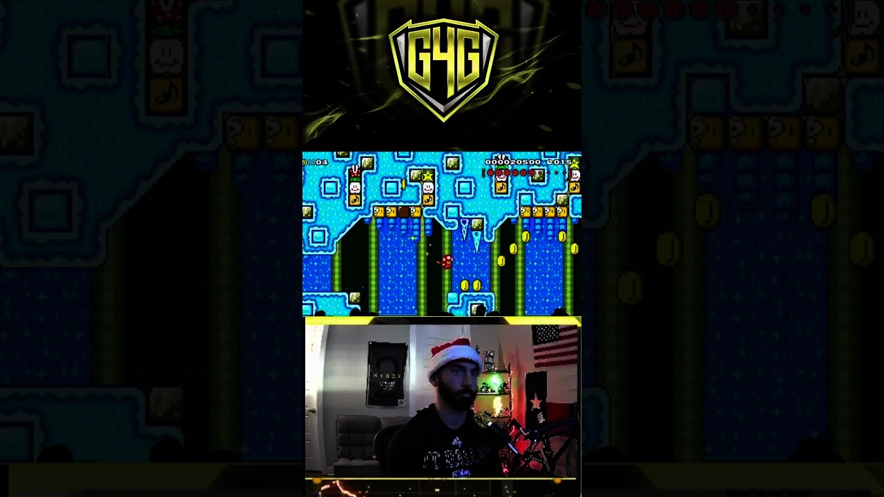 Super Mario Maker 2: Holiday Edition (Sound On!) #mariomonday #short