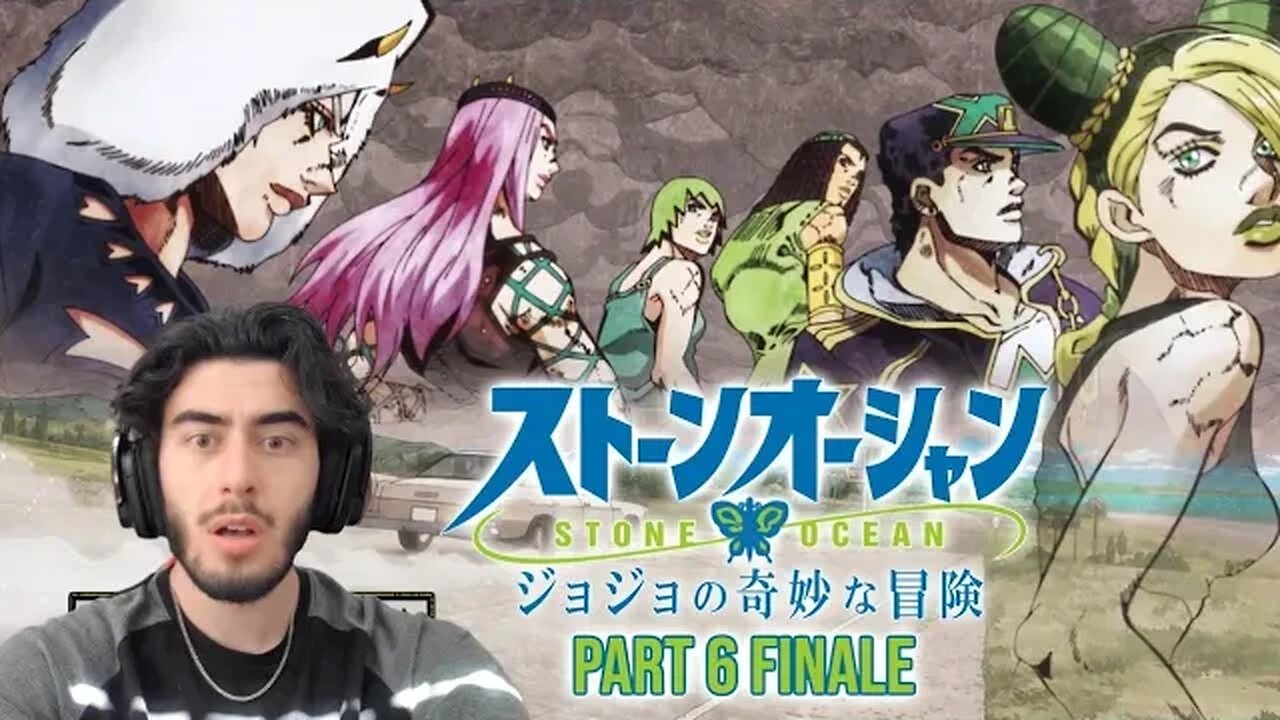 SEASON FINALE | JJBA Part 6: Stone Ocean Ep 38 | REACTION