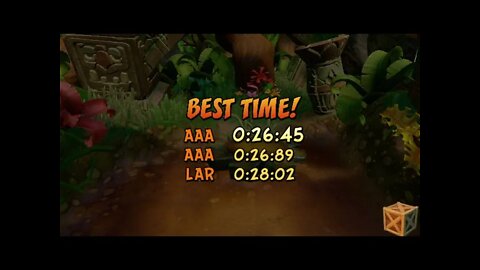 Crash Bandicoot 1 remake - Level 1: N Sanity Beach (Platinum Relic)