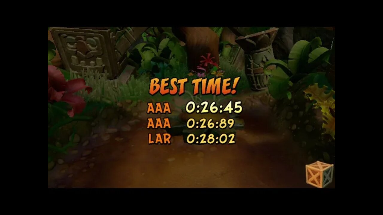 Crash Bandicoot 1 remake - Level 1: N Sanity Beach (Platinum Relic)