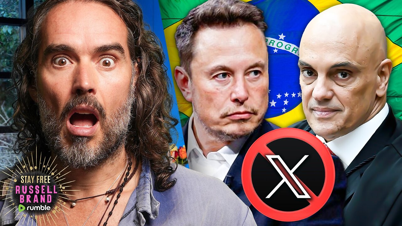 "ORWELLIAN NIGHTMARE!" Elon FIGHTS Brazil's X Ban As Global Free Speech CRACKDOWN Continues - SF443