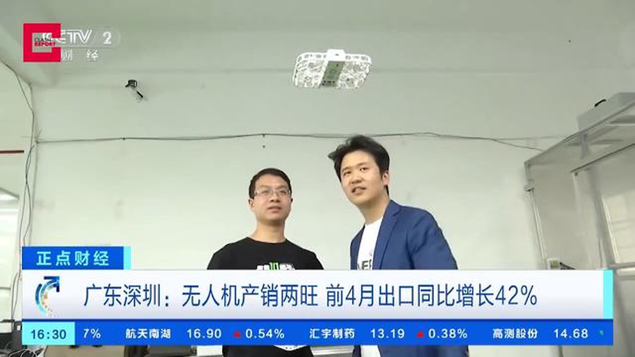Chinese drone production and sales are booming.