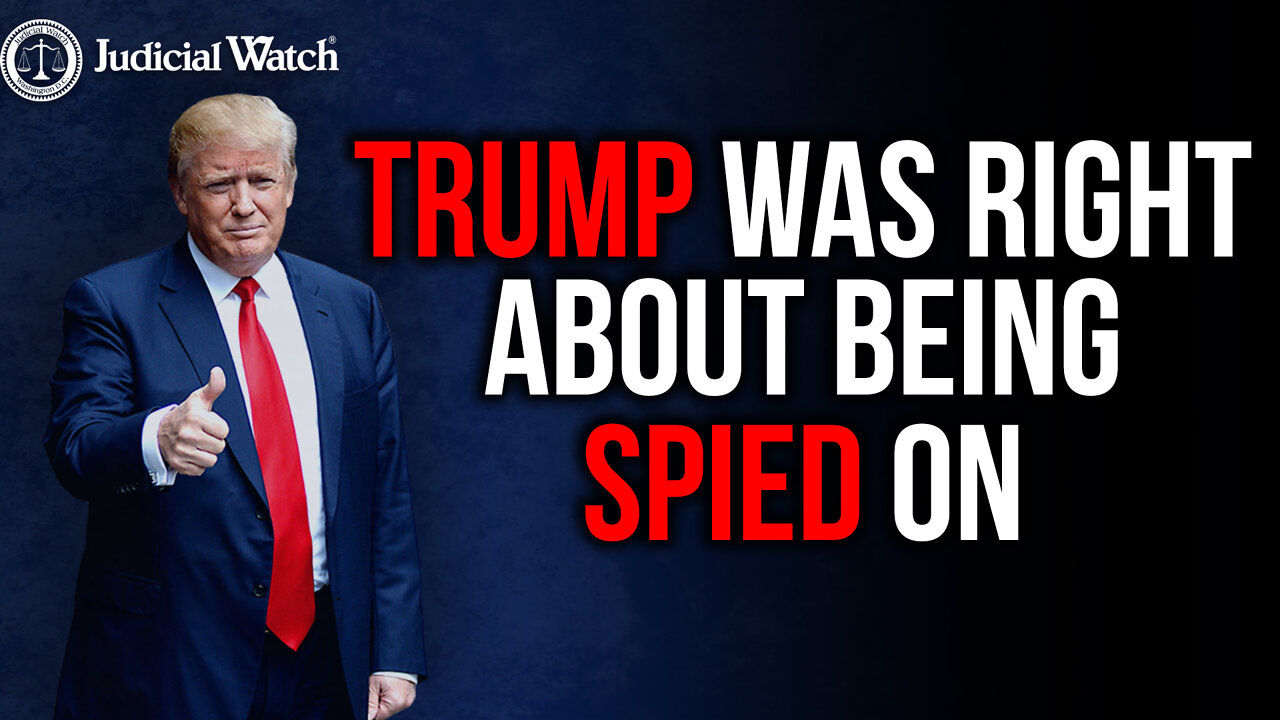 FITTON: Trump Was Right About Spying