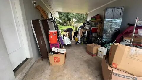 9 + NOBODY would mow this NIGHTMARE of a yard for this KIND lady SO I DID FOR FREE!!! INSANE MAKEOVE