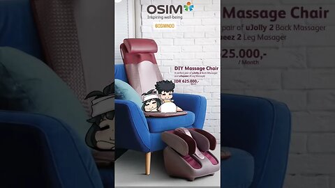 OSIM MASSAGE CHAIR 🪑 ONE MY FAVORITE SPA TIME REFLEXOLOGY MASSAGE IN HOME !!!