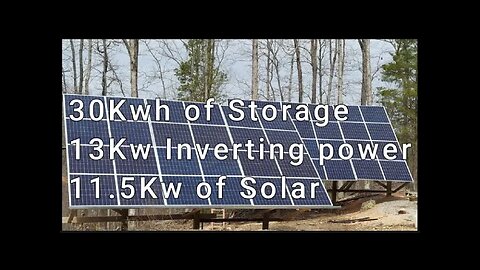 Complete Install of 2 EG4 6500EX, 13kW, 6 EG4 LifePower4 48 Volt 100Ah batteries, Off Grid System