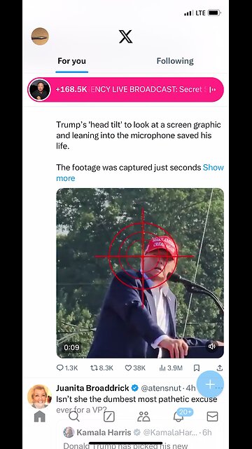 How close bullet was to Trump