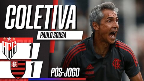 Coletiva de Paulo Sousa após a estreia do Flamengo no Brasileirão!