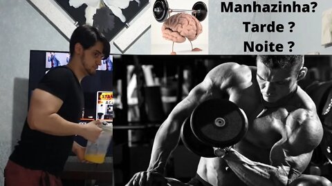 QUAL MELHOR HORARIO PARA TREINAR ? QUADRO DICA DO GUTO