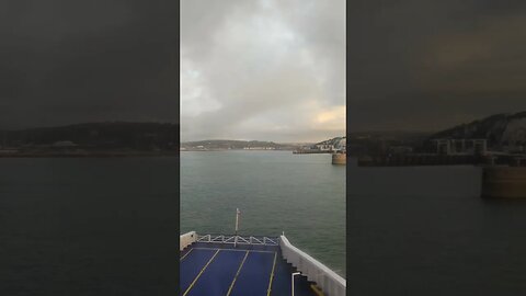 Re-entering into Dover from Calais on Ferry