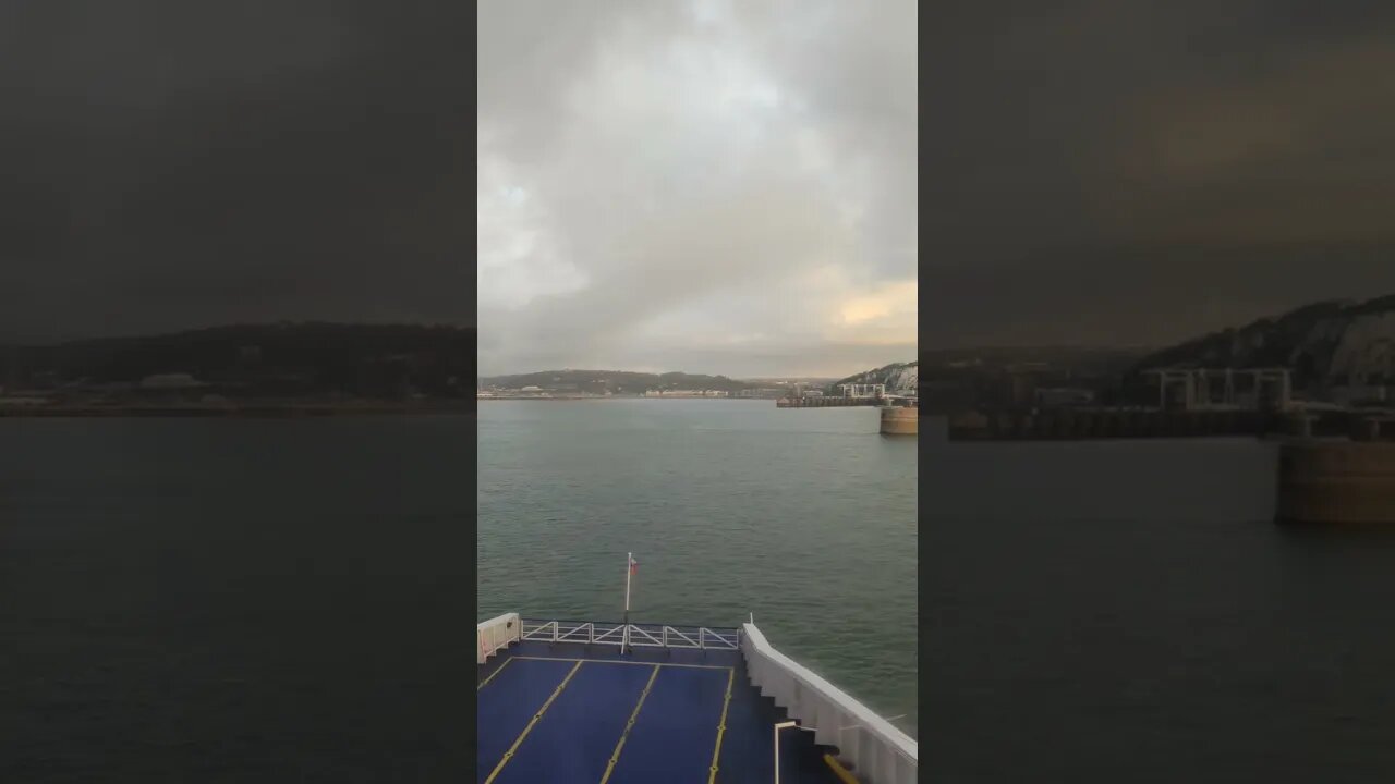 Re-entering into Dover from Calais on Ferry