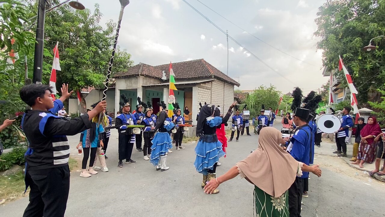 drumband lagu hitam rita sugiarto cover gema nada permusa