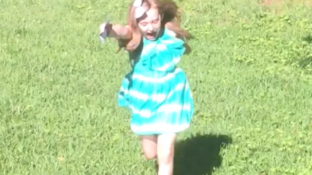 Two Girls Pretend A Piece Of Paper Is Their New Pet Dog