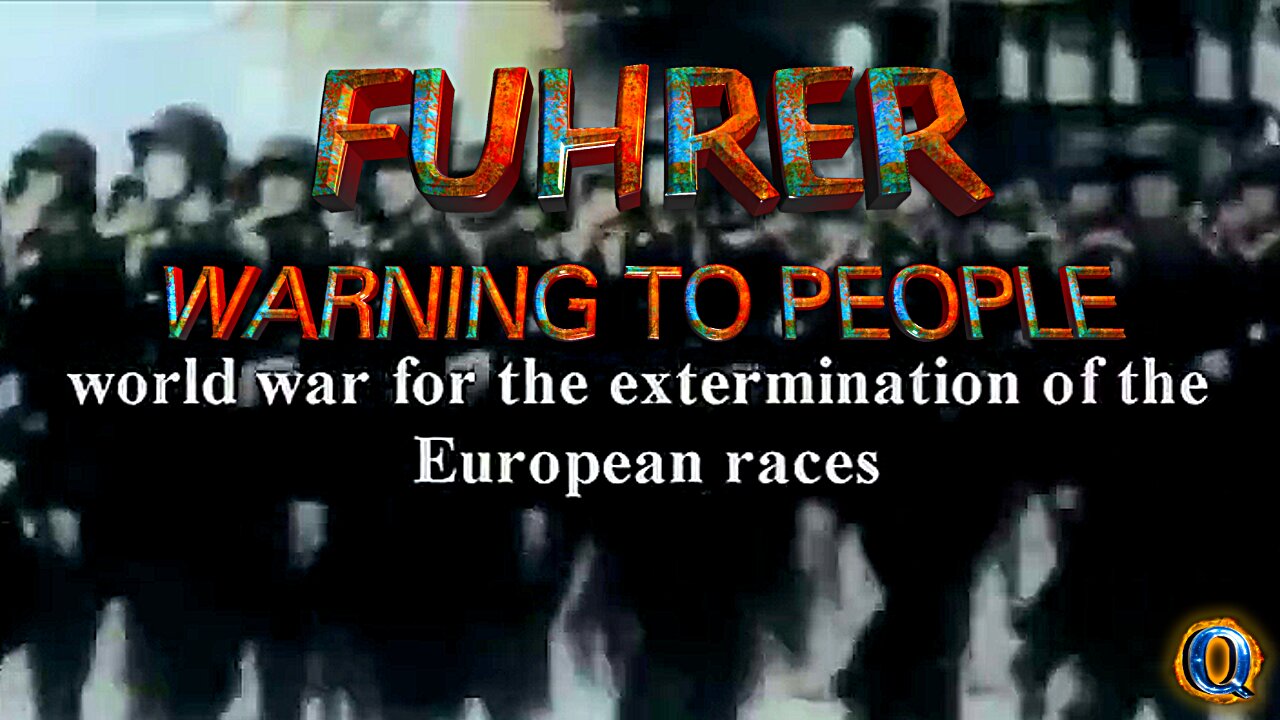 FUHRER WARNING TO PEOPLE about the jewery