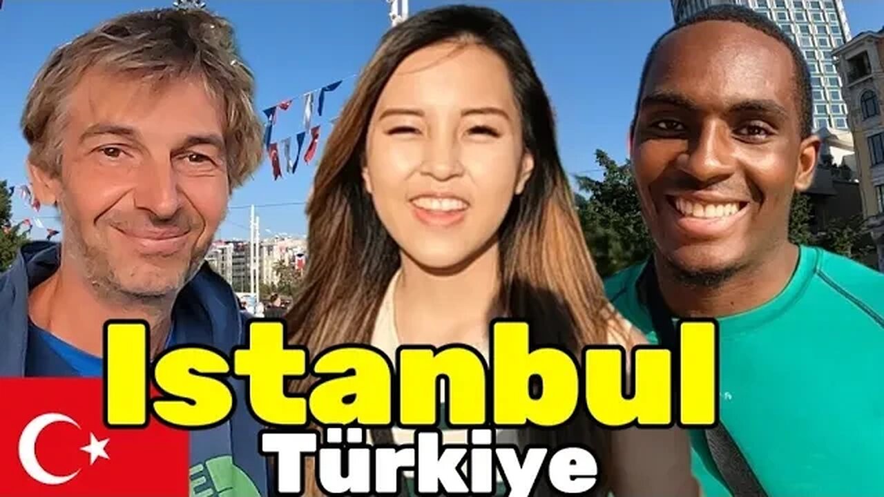 Foreigners first impressions of Istanbul Turkiye (street interviews)