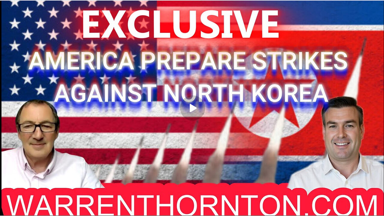 EXCLUSIVE:AMERICA PREPARE STRIKES AGAINST NORTH KOREA WITH WARREN THORNTON & PAUL BROOKER