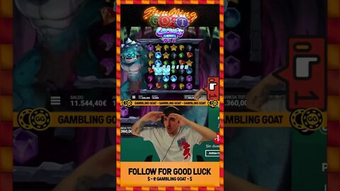 Topbonusio 3000x Gronk's Gems Slot #shorts