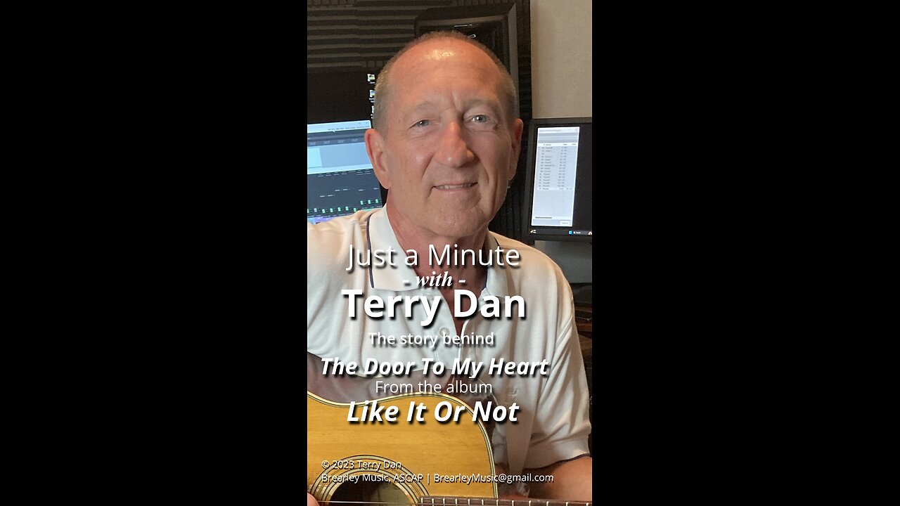 Just a Minute The Door To My Heart | Terry Dan