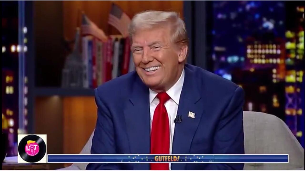 (Pt.2) President Trump Rare Late-Night Show Appearance On Gutfeld (Celebrities) 9.18.24