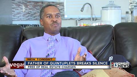 Las Vegas quintuplets dad speaks out after all criminal charges are dropped