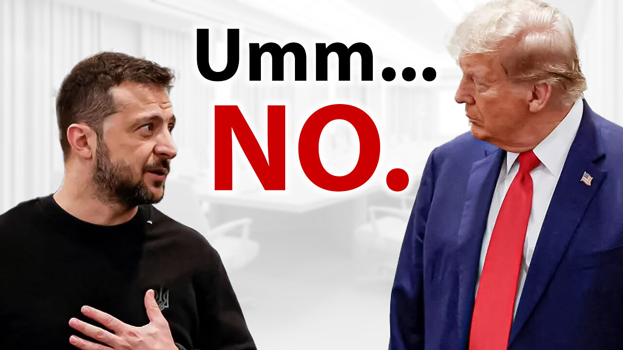 POWER MOVE! Why Donald Trump REALLY Met Zelenskyy!