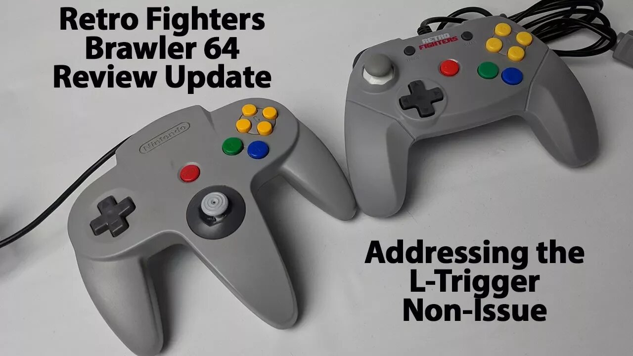 Retro Fighters Brawler 64 L Trigger Controversy Why It is a Non Issue