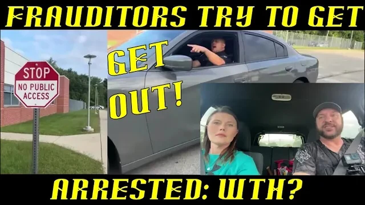 Frauditors Tiffany & Chris Try to Get Arrested at Police Station: WTH?