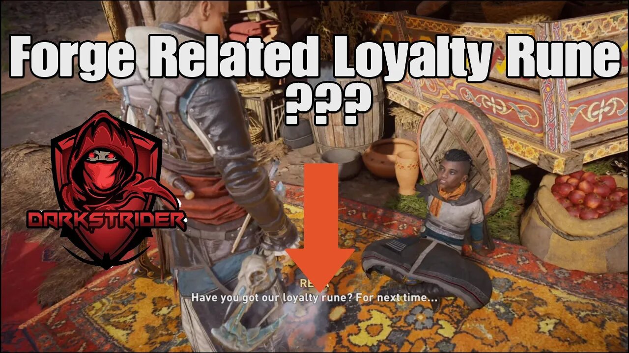 Assassin's Creed Valhalla- Forge Related Loyalty Rune???