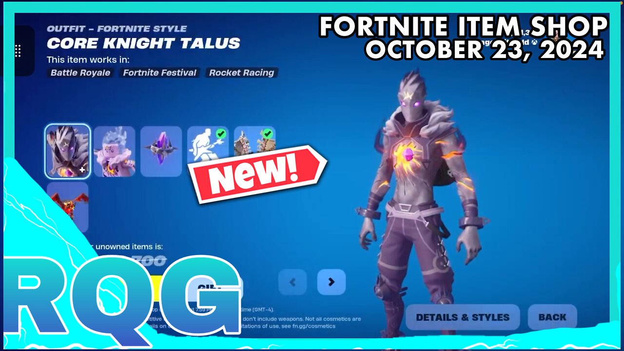 “NEW” ALDO_GEO’S LOCKER BUNDLE IS HERE! FORTNITE ITEM SHOP (October 23, 2024)