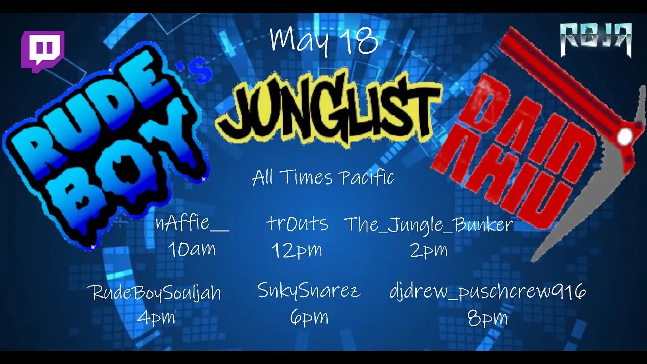 RudeBoy's Junglist Raid - May 18th 2023 - This was my first official participation on a raid train!