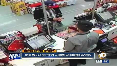 San Diego man at center of Australian murder mystery