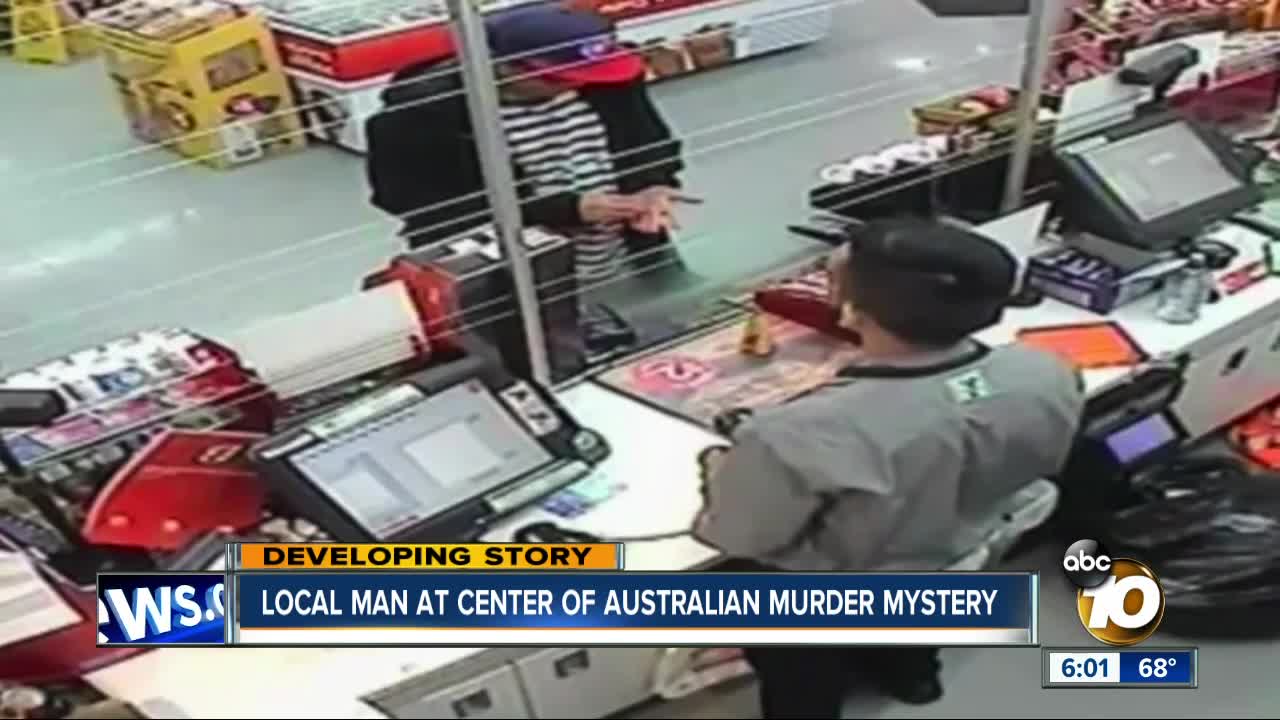 San Diego man at center of Australian murder mystery