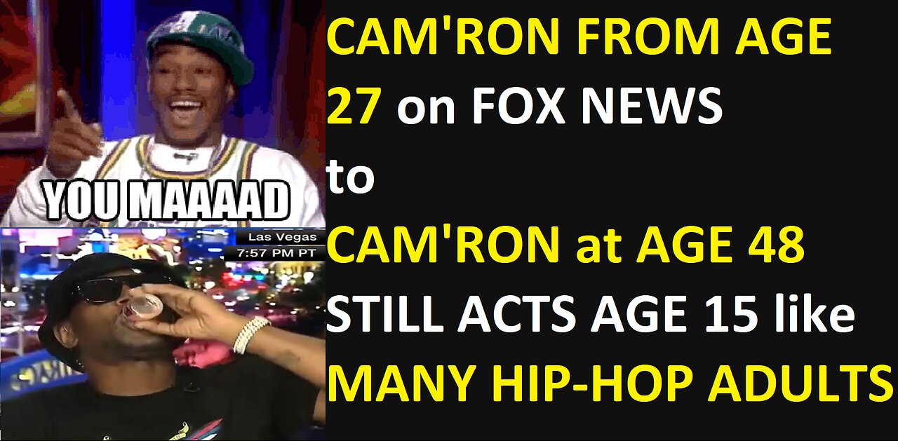 He Cam'ron What Do You Expect? Reacting To Defenders Of The Kid Adult Behavior of Hip-Hop Era Adults