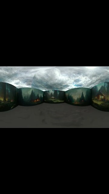 A Midjourney Short Made in Blender