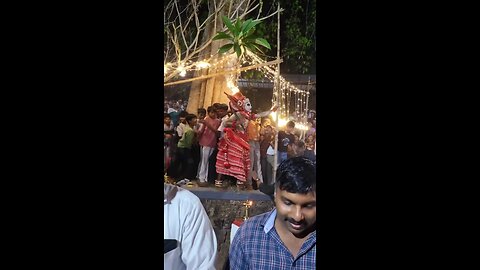 Theyyam with baby