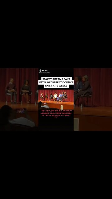 @Stacey Abrams Says Men Are Controlling Women’s Bodies @ Six Weeks #shorts