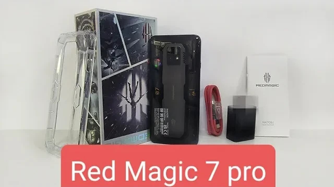 Nubia REDMAGIC 7 pro Gaming Phone 6.8'' 120Hz AMOLED Snapdragon 8 Gen 1