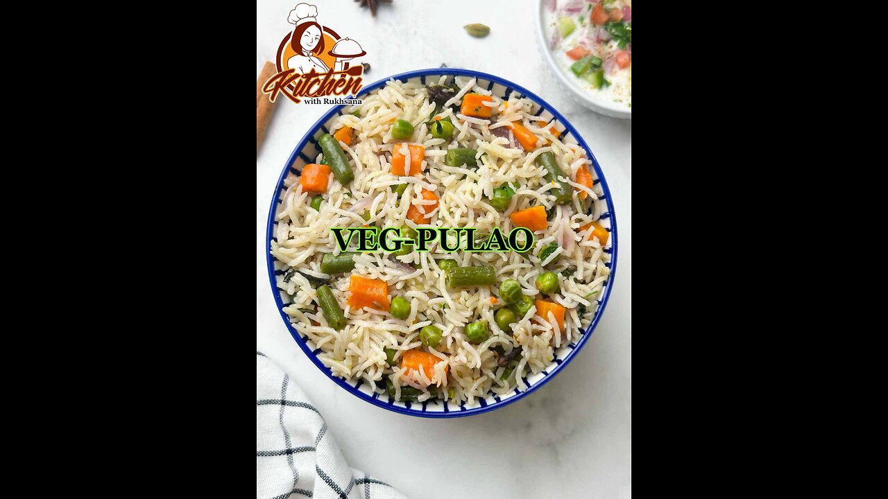 Veg Pulao (Vegitable Rice) Recipe