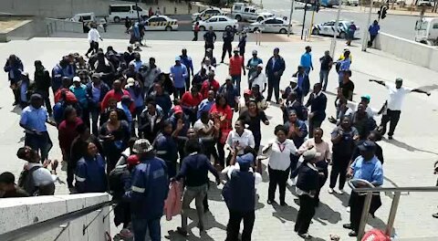 SOUTH AFRICA - Cape Town - MyCiti bus drivers strike continues (SsD)